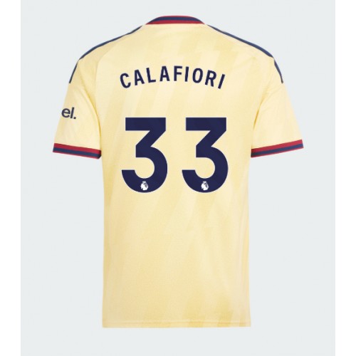 Arsenal Riccardo Calafiori #33 Kolmaspaita 2026-27 Lyhythihainen